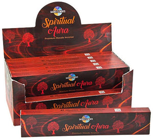 Hem Spiritual Aura Incense - 15 Gram Pack (12 Packs Per Box)