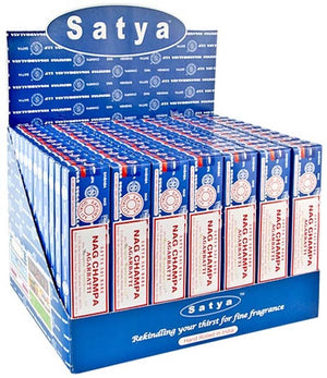 15 Gram Nag Champa Incense Display Set - 84 Packs
