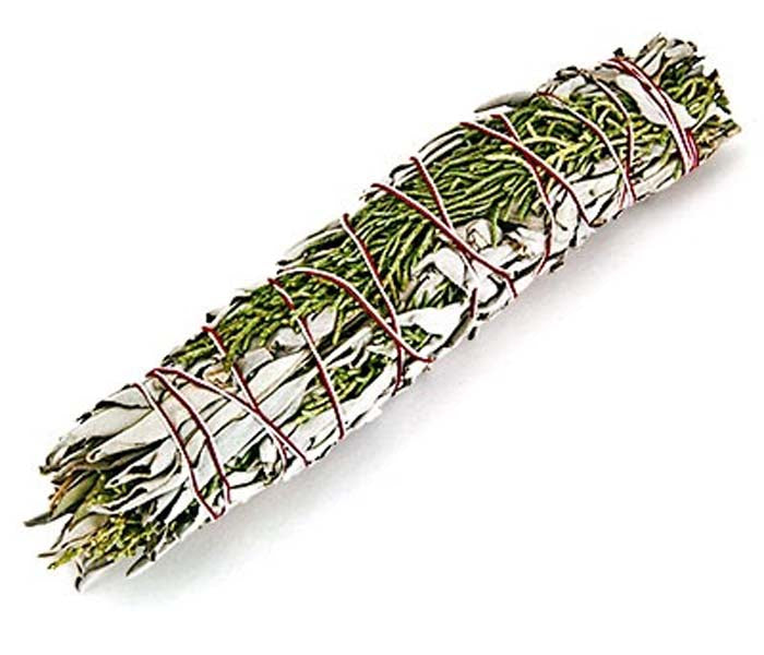 Juniper White Sage Smudge Stick - 9"L (Large)