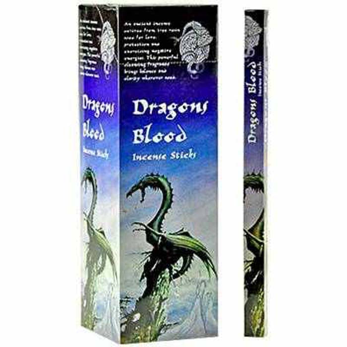 Kamini Dragons Blood Incense - 8 Stick Packs (25 Packs Per Box)
