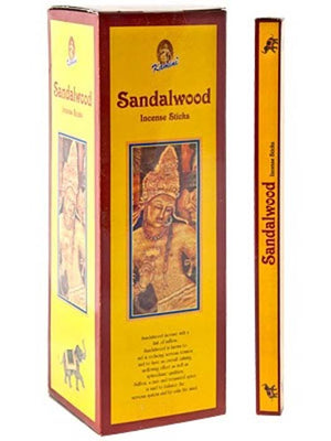 Kamini Sandalwood Incense - 8 Stick Packs (25 Packs Per Box)