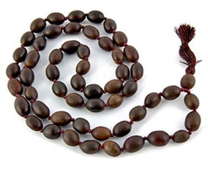 54 Beads Natural Lotus Seed Prayer Mala - 10mm