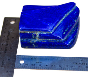 Large Lapis Lazuli Block 3.75 x 2.75 x 1.6 inches