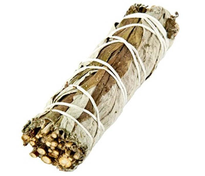 Sage (Mugwort) Smudge Stick - 4.5"L (Small)