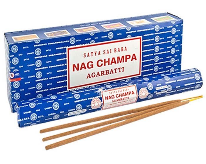 Nag Champa Incense 16"L Jumbo Sticks - 50 Gm (6 Per Box)