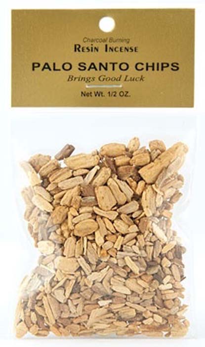 Palo Santo Wood Incense Chips - 1/2 Oz. Pack