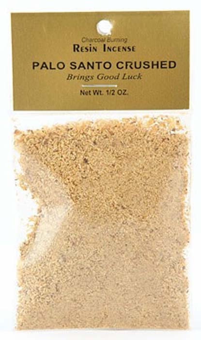 Palo Santo Wood Incense Crushed - 1/2 Oz. Pack