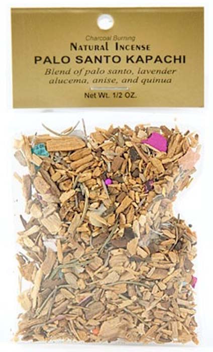 Palo Santo Kapachi Incense - 1/2 Oz. Pack