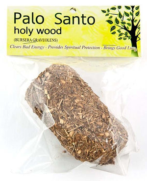 Palo Santo Log with Myrrh & Eucalyptus - 4"L