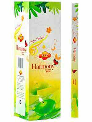 Sac Harmony Incense - 8 Sticks Pack (25 Packs Per Box)