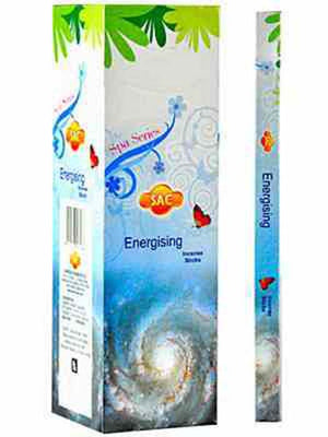 Sac Energising Incense - 8 Sticks Pack (25 Packs Per Box)