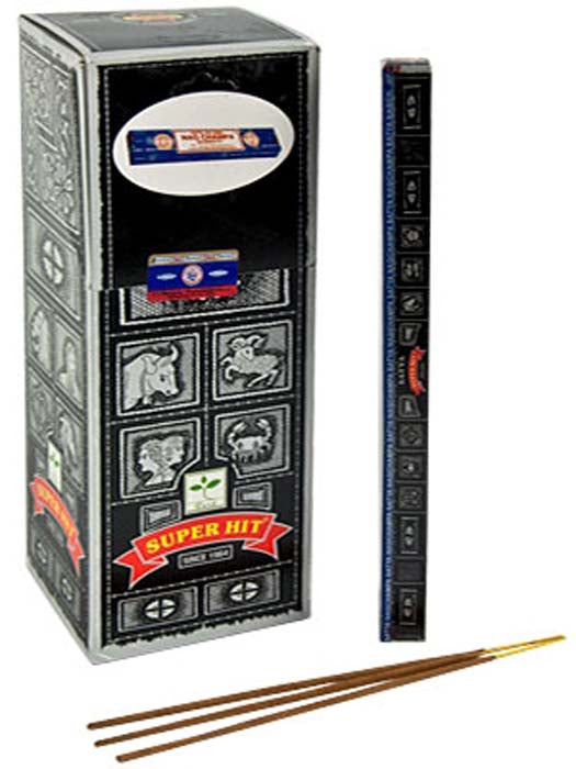 Satya Super Hit Incense - 10 Gram Pack (25 Packs Per Box)