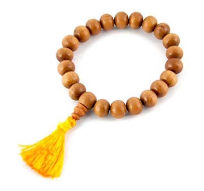 9mm Tibetan Sandalwood Stretch Bracelet