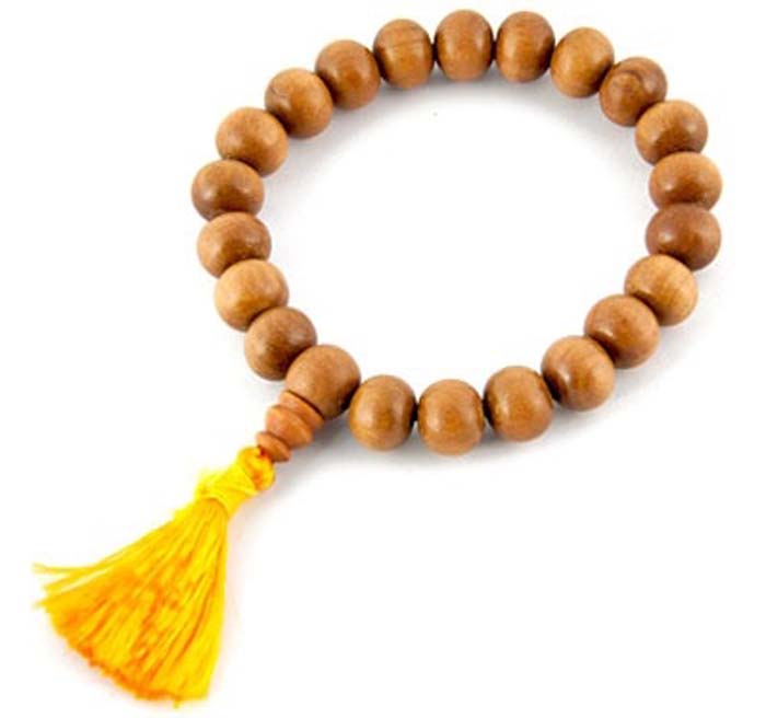 10mm Tibetan Sandalwood Stretch Bracelet