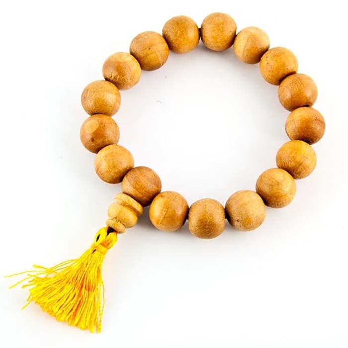 12mm Tibetan Wooden Stretch Bracelet - Sold as as Set of  2