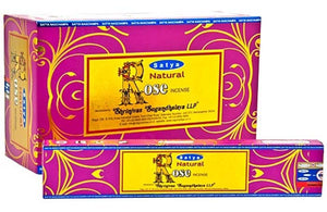 Satya Natural Rose Incense - 15 Gram Pack (12 Packs Per Box)