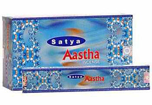 Satya Aastha Incense - 15 Gram Pack (12 Packs Per Box)