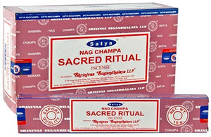 Satya Sacred Ritual Incense - 15 Gram Pack (12 Packs Per Box)