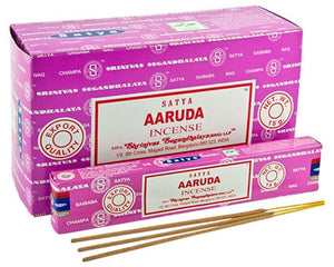 Satya Aaruda Incense - 15 Gram Pack (12 Packs Per Box)