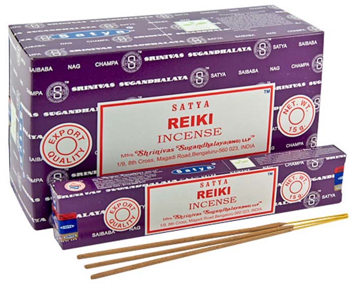 Satya Reiki Incense - 15 Gram Pack (12 Packs Per Box)