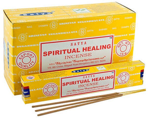 Satya Spiritual Healing Incense - 15 Gram Pack (12 Packs Per Box)