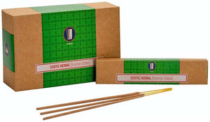 Srinivas Exotic Herbal Incense - 15 Gram Pack (12 Packs Per Box)