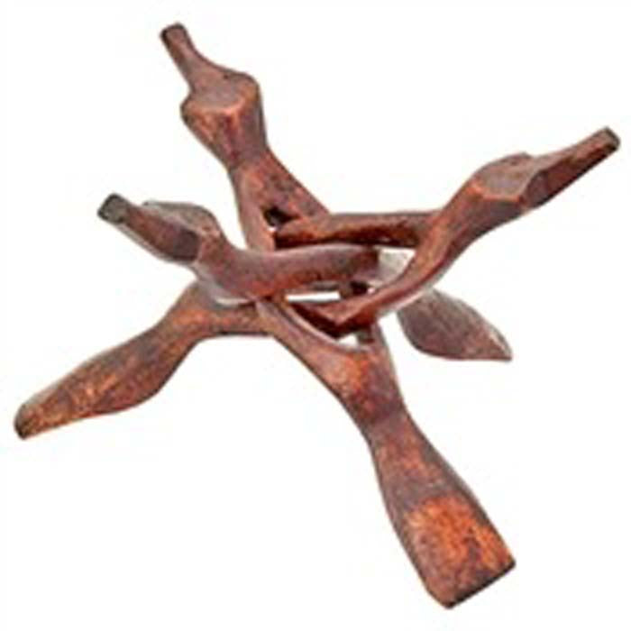 4 Wooden Cobra Tripod Stand - 8"