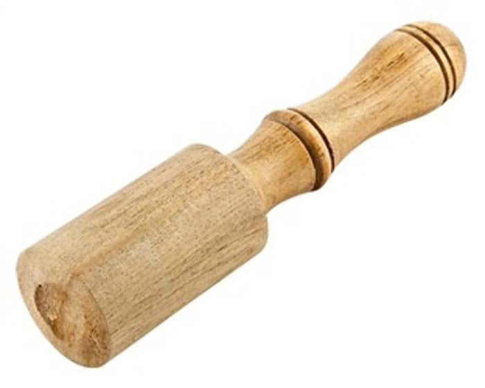 Wooden Stick Carved for Singing Bowl - 7.5"L - Sold as as Set of  2