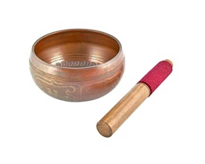 Tibetan Meditation Singing Bowl 4"D