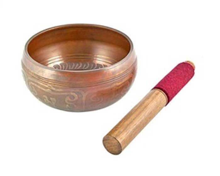 Tibetan Meditation Singing Bowl 5"D