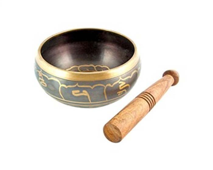 Lord Buddha Tibetan Meditation Singing Bowl - 4"D