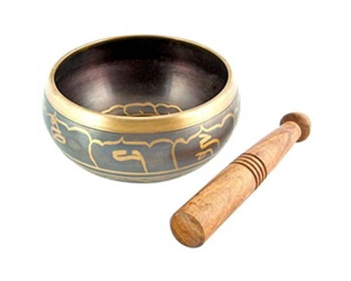 Lord Buddha Tibetan Meditation Singing Bowl - 5"D