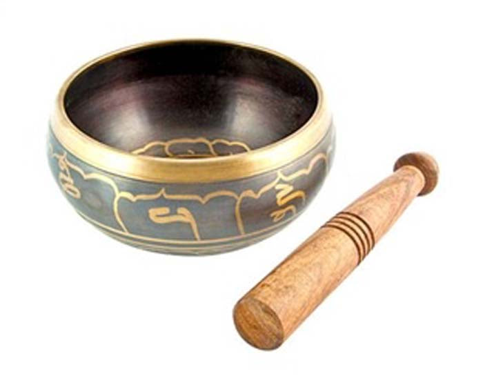 Lord Buddha Tibetan Meditation Singing Bowl - 6"D