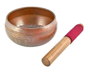Tibetan Meditation Singing Bowl - 6"D