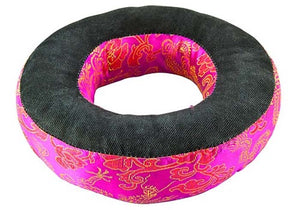 Tibetan Singing Bowl Cushion (Large) - 7"D, 2.25"H