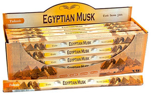 Tulasi Egyptian Musk Incense - 8 Sticks (25 per box)