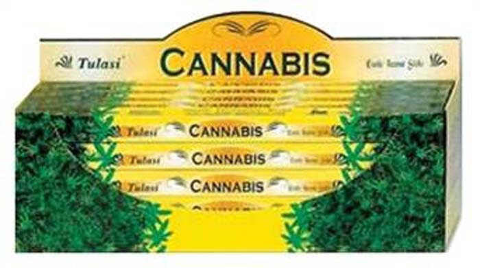 Tulasi Cannabis Incense 8 Sticks (25 per box)