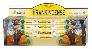 Tulasi Frankincense Incense - 8 Sticks Pack (25 Packs Per Box)