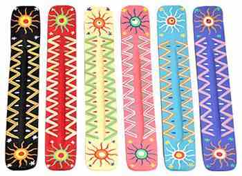 Sun Wooden Incense Burner 10"L (6 Pieces)