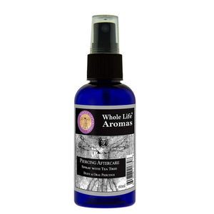 Whole Life Piercing Aftercare Spray - Tea Tree Hydrosol with Tea Tree Extract - 60ml