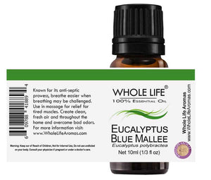 100% Pure Eucaluptus Blue Mallee Essential Oil - Eucalyptus polybractea | 10ml