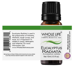 100% Pure Eucaluptus Radiata Essential Oil - Eucalyptus radiata | 10ml