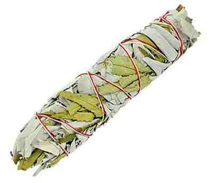 GE04 Yerba Santa & White Sage Smudge Stick - 9"L (large)