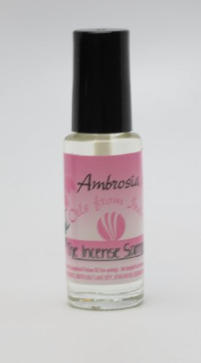 Ambrosia Perfume Oil - 9.5ml (1/3 Ounce) Bottle - Oils From India